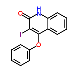 3-Iodo-4-phenoxy-1h-quinolin-2-one Structure,68903-75-3Structure