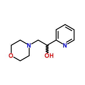 2-Morpholin-4-yl-1-pyridin-2-yl-ethanol Structure,69062-56-2Structure