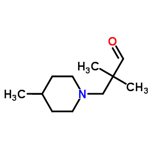 2,2-Dimethyl-3-(4-methyl-piperidin-1-yl)-propionaldehyde Structure,690632-29-2Structure