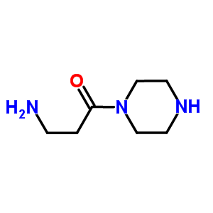 Piperazine, 1-(3-amino-1-oxopropyl)-(9ci) Structure,691394-08-8Structure