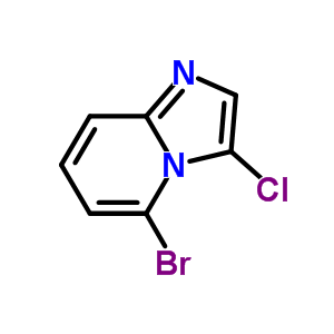 Imidazo[1,2-a]pyridine, 5-bromo-3-chloro- Structure,69214-13-7Structure