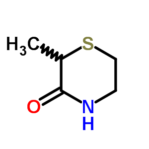 2-Methyl-thiomorpholin-3-one Structure,69226-20-6Structure