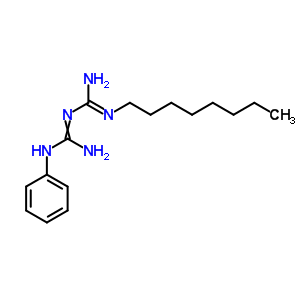 Guanidine,n-[imino(octylamino)methyl]-n-phenyl- Structure,69232-08-2Structure