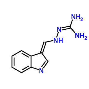 2-[[(Z)-indol-3-ylidenemethyl]amino]guanidine Structure,6928-16-1Structure