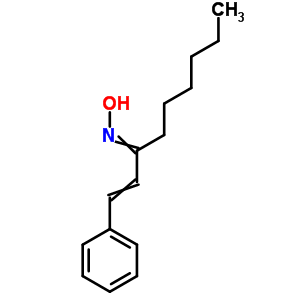 N-(1-phenylnon-1-en-3-ylidene)hydroxylamine Structure,69361-75-7Structure