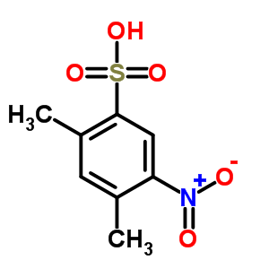 Benzenesulfonic acid,2,4-dimethyl-5-nitro-, sodium salt (1:1) Structure,69383-56-8Structure