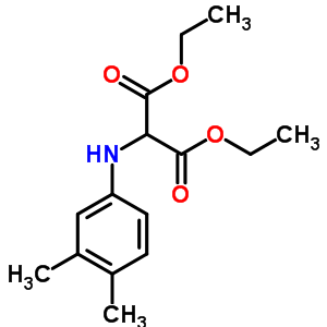 Diethyl 2-[(3,4-dimethylphenyl)amino]propanedioate Structure,6939-60-2Structure