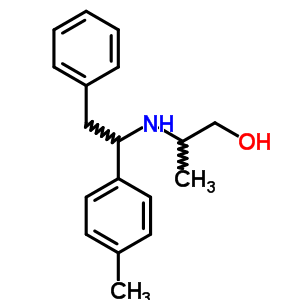 2-[[1-(4-Methylphenyl)-2-phenyl-ethyl]amino]propan-1-ol Structure,6940-27-8Structure