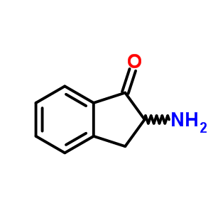 2-Amino-2,3-dihydro-1h-inden-1-one hydrochloride Structure,6941-16-8Structure