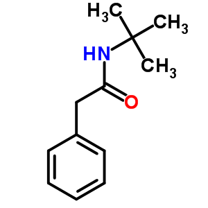 Benzeneacetamide, n-(1,1-dimethylethyl)- Structure,6941-21-5Structure