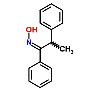 (Nz)-n-(1,2-diphenylpropylidene)hydroxylamine Structure,6941-83-9Structure