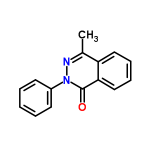 4-Methyl-2-phenyl-phthalazin-1-one Structure,6941-96-4Structure