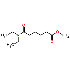 Methyl 5-(diethylcarbamoyl)pentanoate Structure,6942-23-0Structure