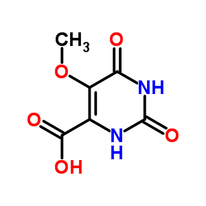 2,6-Dihydroxy-5-methoxypyrimidine-4-carboxylic acid Structure,6944-35-0Structure