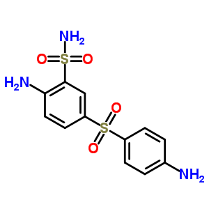 2-Amino-5-(4-aminophenyl)sulfonyl-benzenesulfonamide Structure,6945-43-3Structure