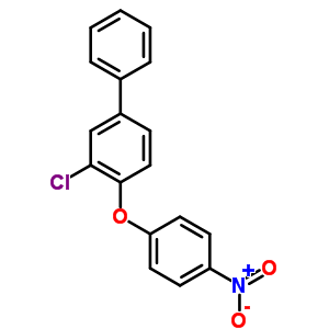 2-Chloro-1-(4-nitrophenoxy)-4-phenyl-benzene Structure,6945-85-3Structure