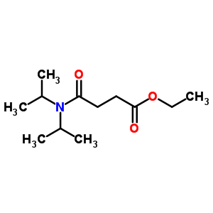 Ethyl 3-(dipropan-2-ylcarbamoyl)propanoate Structure,6946-52-7Structure