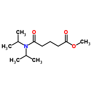 Pentanoic acid,5-[bis(1-methylethyl)amino]-5-oxo-, methyl ester Structure,6946-55-0Structure