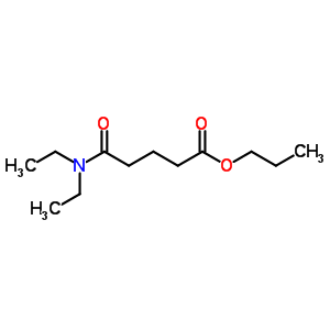 Pentanoic acid, 5-(diethylamino)-5-oxo-,propyl ester Structure,6946-56-1Structure