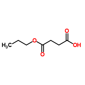 4-Oxo-4-propoxy-butanoic acid Structure,6946-88-9Structure