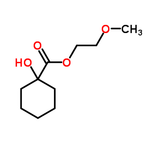 2-Methoxyethyl 1-hydroxycyclohexane-1-carboxylate Structure,6947-08-6Structure