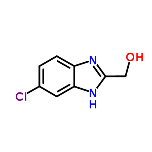 (6-Chloro-1H-benzimidazol-2-yl)methanol Structure,6953-65-7Structure