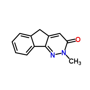 3H-indeno[1,2-c]pyridazin-3-one,2,5-dihydro-2-methyl- Structure,69581-18-6Structure