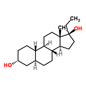 (3Alpha,5alpha,17alpha)-19-norpregnane-3,17-diol Structure,6961-15-5Structure