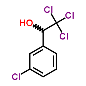 Benzenemethanol,3-chloro-a-(trichloromethyl)- Structure,6963-38-8Structure