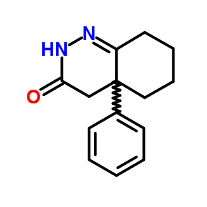 4A-phenyl-4,4a,5,6,7,8-hexahydro-3(2h)-cinnolinone Structure,6964-13-2Structure