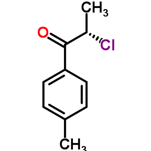 1-Propanone, 2-chloro-1-(4-methylphenyl)- (9ci) Structure,69673-92-3Structure