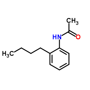 Acetamide, n-(2-butylphenyl)- Structure,6971-78-4Structure