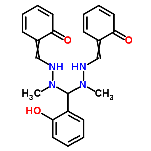 Benzaldehyde,2-hydroxy-, [(2-hydroxyphenyl)methylene]bis(methylhydrazone) (9ci) Structure,6971-95-5Structure