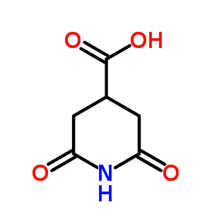 2,6-Dioxopiperidine-4-carboxylic acid Structure,6973-55-3Structure