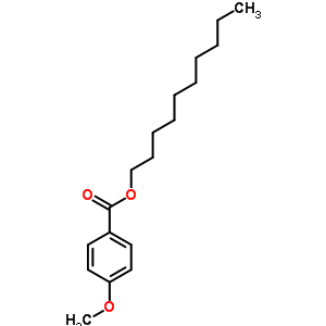 Decyl 4-methoxybenzoate Structure,6974-04-5Structure