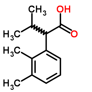 2-(2,3-Dimethylphenyl)-3-methyl-butanoic acid Structure,6975-04-8Structure