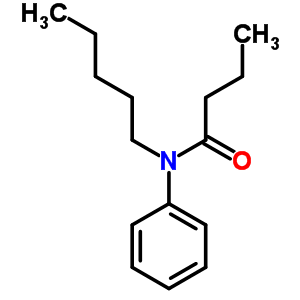 Butanamide,n-pentyl-n-phenyl- Structure,69833-25-6Structure