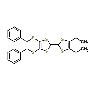 Diethyl bis-(benzylthio)Tetrathiafulvalene Structure,698359-01-2Structure