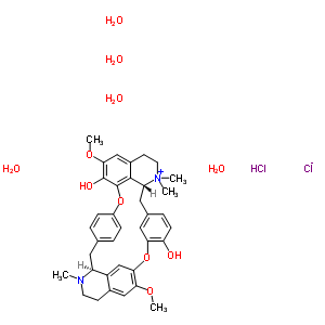 Tubocurarine chloride Structure,6989-98-6Structure