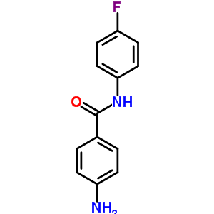 4-Amino-N-(4-fluorophenyl)benzamide Structure,698988-07-7Structure