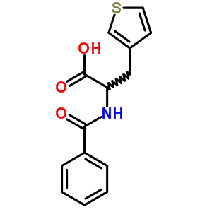 2-Benzamido-3-thiophen-3-yl-propanoic acid Structure,69935-11-1Structure