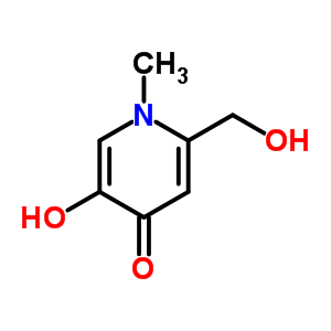 4(1H)-pyridinone, 5-hydroxy-2-(hydroxymethyl)-1-methyl-(9ci) Structure,70033-59-9Structure