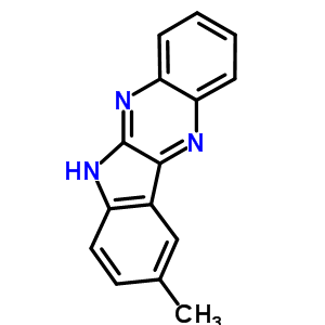 5H-indolo[2,3-b]quinoxaline, 9-methyl- Structure,70038-75-4Structure