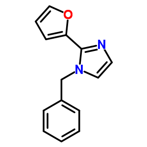 1-Benzyl-2-furan-2-yl-1h-imidazole Structure,701224-54-6Structure