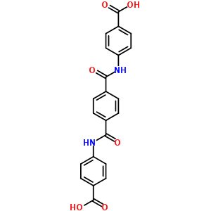 Benzoic acid,4,4-[1,4-phenylenebis(carbonylimino)]bis- Structure,70142-79-9Structure