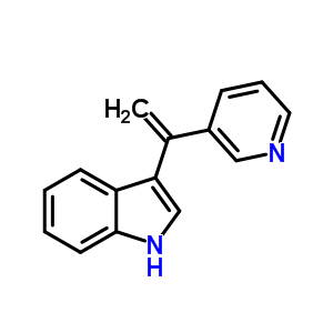 3-(1-Pyridin-3-ylethenyl)-1h-indole Structure,70152-44-2Structure