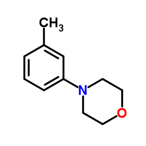 4-M-tolylmorpholine Structure,7025-91-4Structure