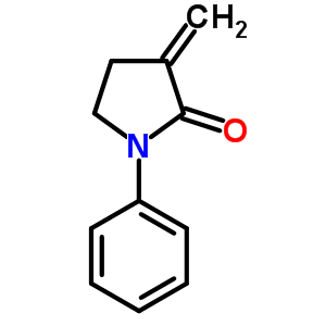 3-Methylidene-1-phenyl-pyrrolidin-2-one Structure,70259-90-4Structure