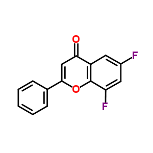 4H-1-benzopyran-4-one,6,8-difluoro-2-phenyl- Structure,70460-20-7Structure