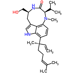 Lyngbyatoxin a Structure,70497-14-2Structure